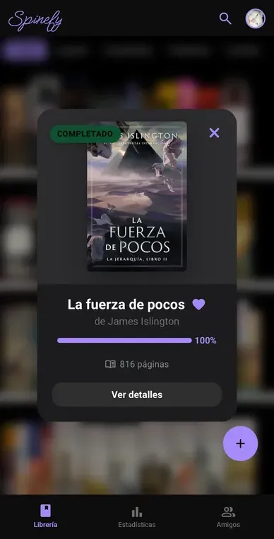 Spinefy app screenshot